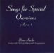 Songs for Special Occasions – Instrumental CD